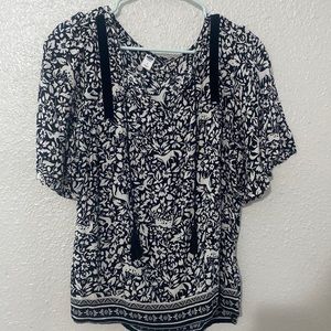 Printed Blouse